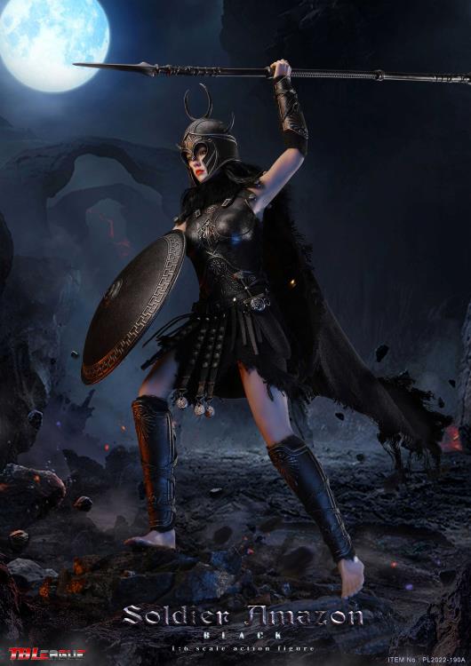 PRE-ORDER Soldier Amazon: Black 1/6