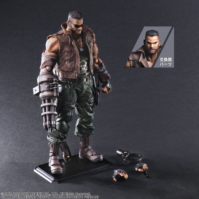 PRE-ORDER Play Arts Kai - Final Fantasy VII Remake - Barret Wallace: Ver. 2