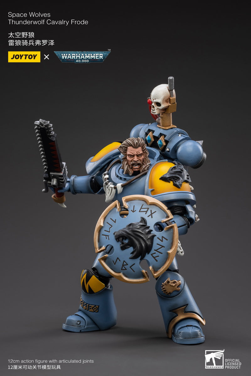 PRE-ORDER Warhammer 40k - Space Wolves - Thunderwolf Cavalry Frode 1/18 [May 2023 Release]