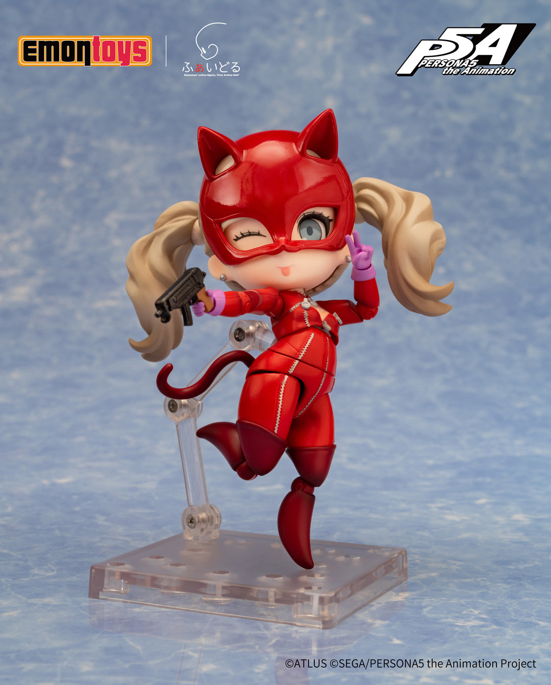 PRE-ORDER Deformed Action Figure Free Action Idol Vol. 3 - Persona 5 the Animation - Ann Takamaki: Phantom Thief Ver.