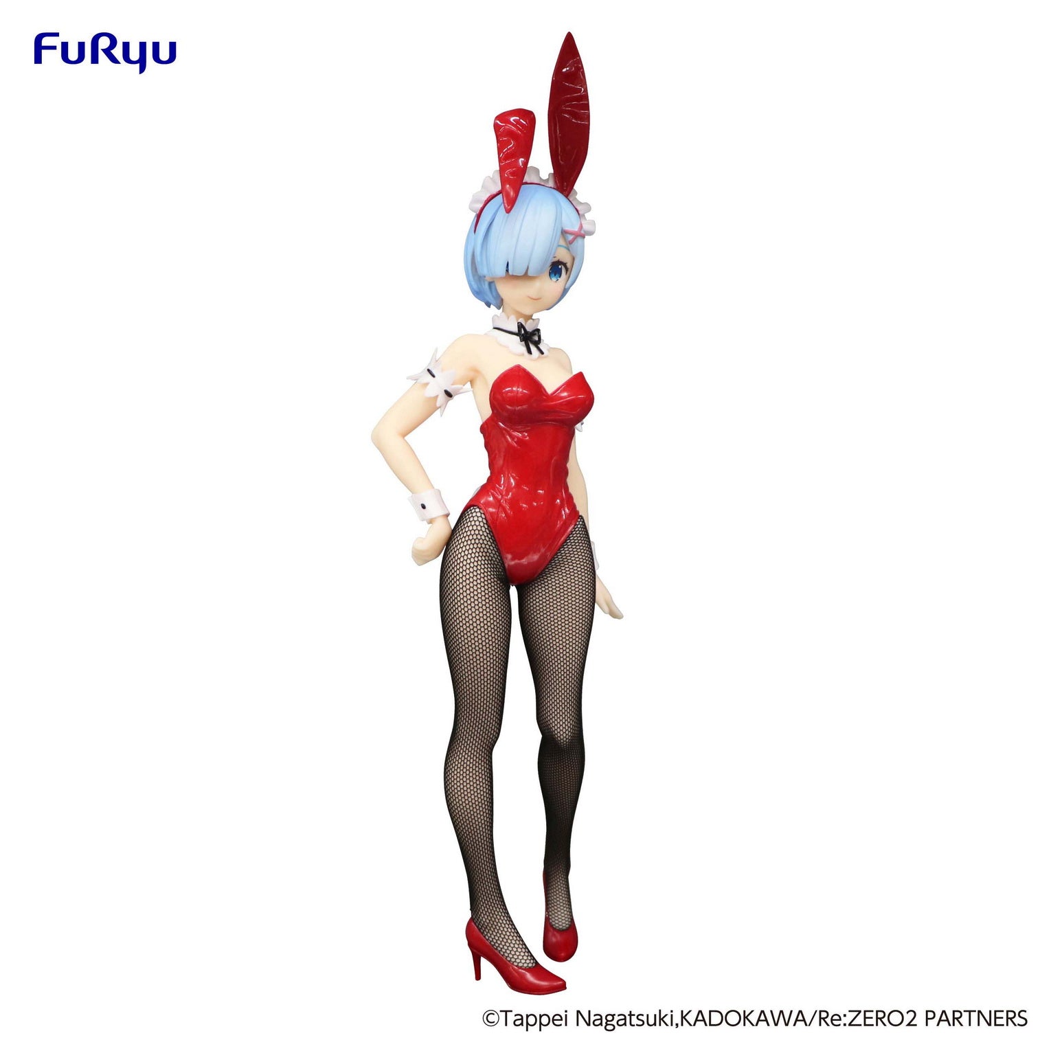IN-STOCK FuRyu - Re:ZERO -Starting Life in Another World- BiCute Bunnies Figure - Rem: Red Color Ver.