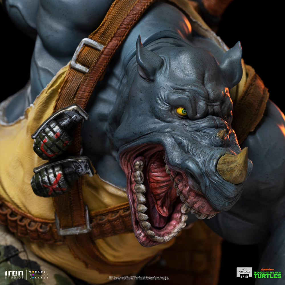 PRE-ORDER TMNT - Rocksteady BDS Art Scale 1/10