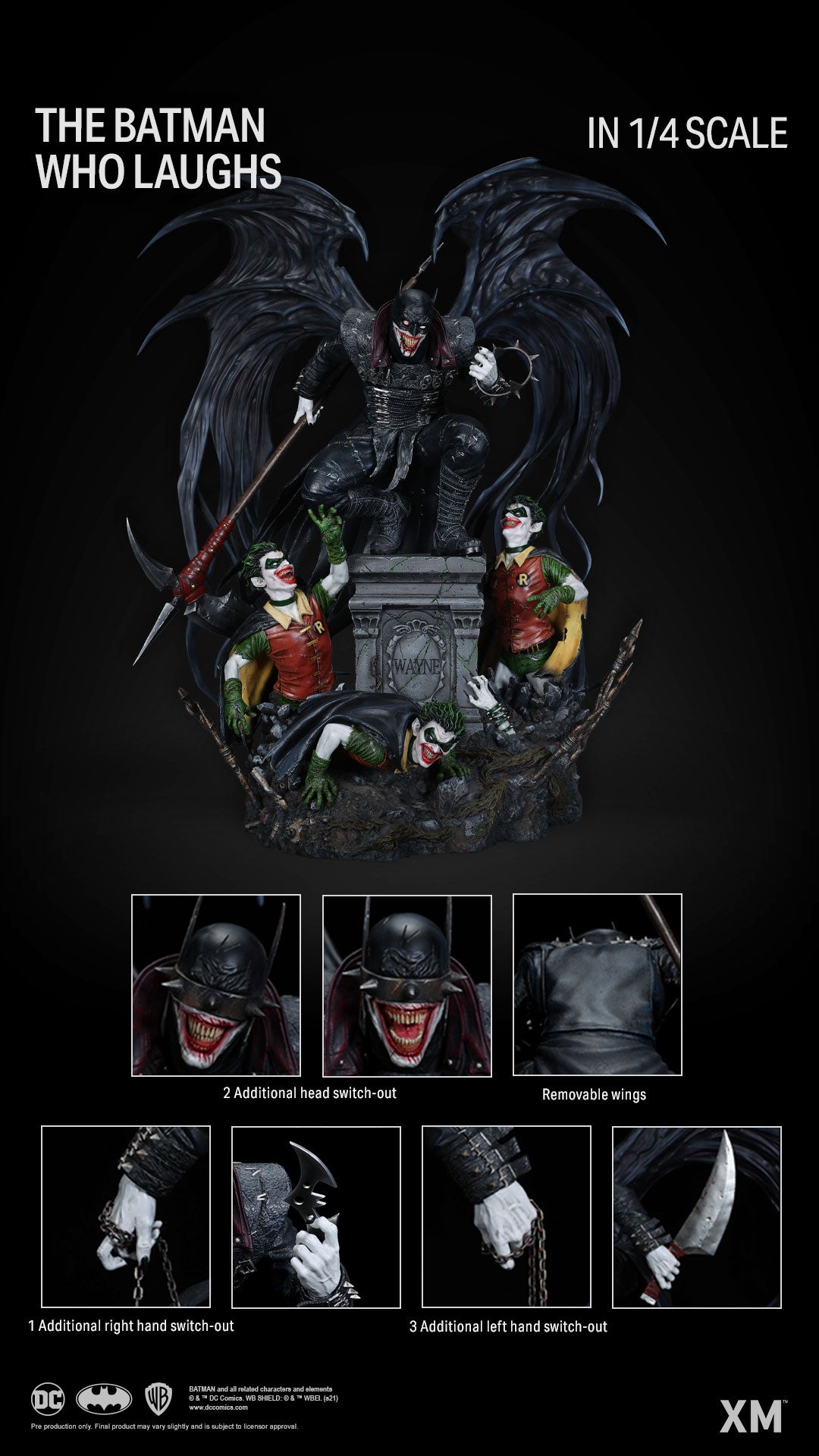 PRE-ORDER DC Comics - Batman Who Laughs 1/4