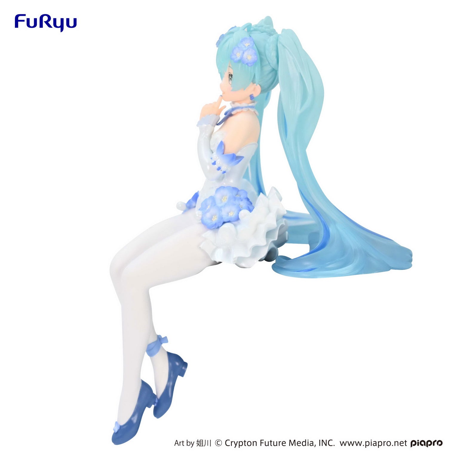 PRE-ORDER Vocaloid Noodle Stopper Figure - Hatsune Miku: Flower Fairy Nemophila [July 2023 Release]