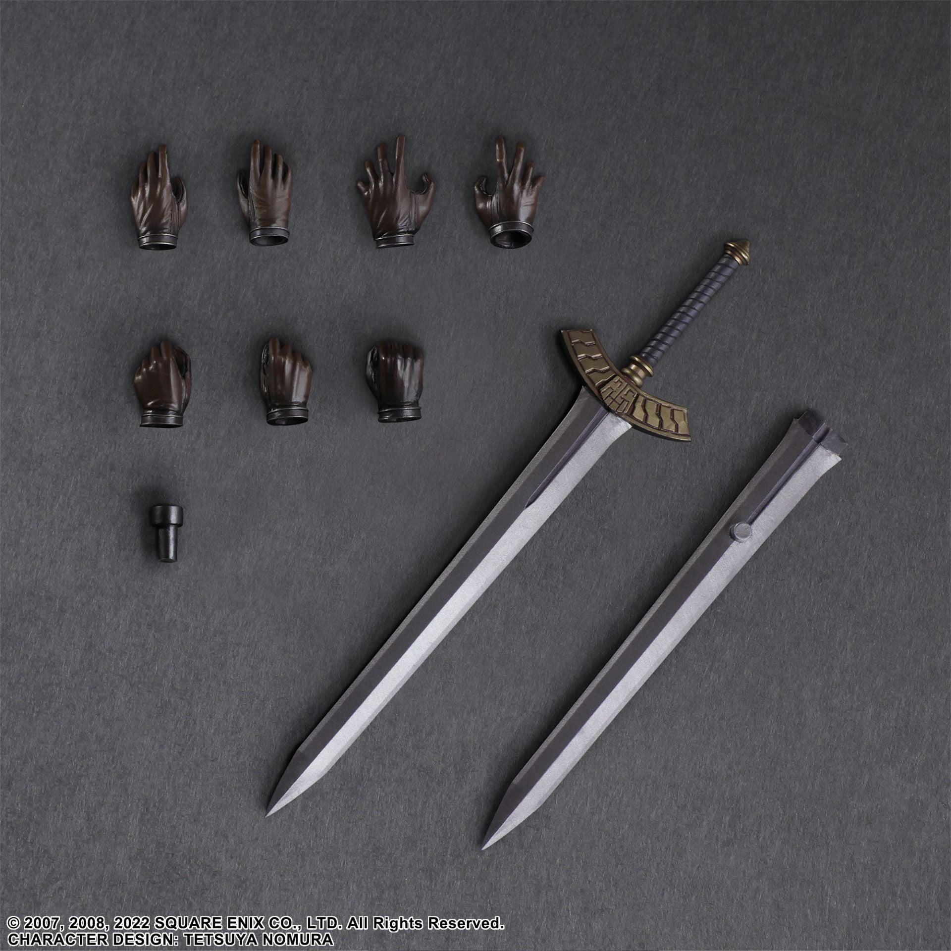 IN-STOCK PLAY ARTS Kai - Crisis Core Final Fantasy VII Reunion - Zack Fair: Soldier 2nd Class [EXCLUSIVE]