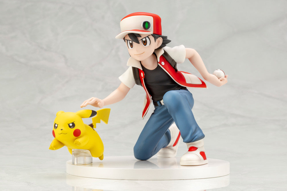 IN-STOCK Kotobukiya - Pokémon Center Original Figure - Red & Pikachu 1/8 [EXCLUSIVE]