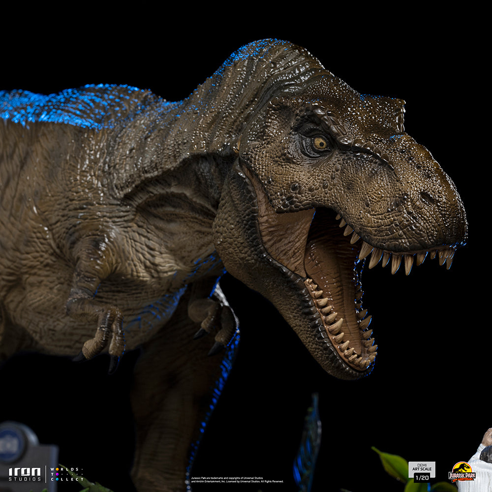 PRE-ORDER Jurassic Park - Rex and Donald Gennaro Demi Art Scale 1/20