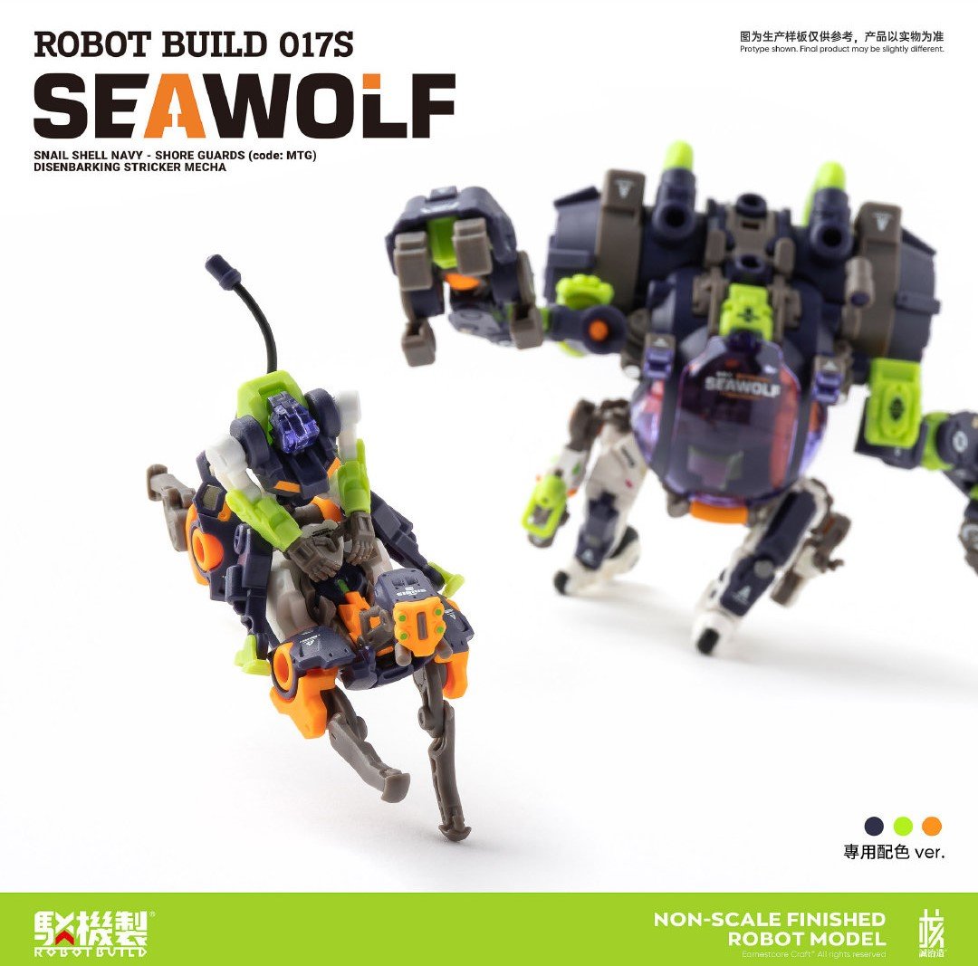 PRE-ORDER Robot Build 17S - Seawolf
