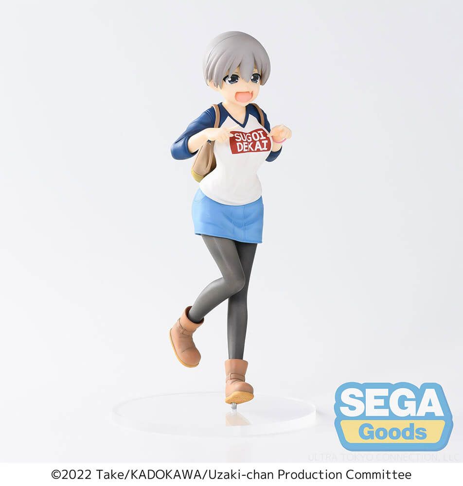 IN-STOCK Sega - Uzaki-chan Wants to Hang Out! SPM Figure - Hana Uzaki: Laughing Ver.