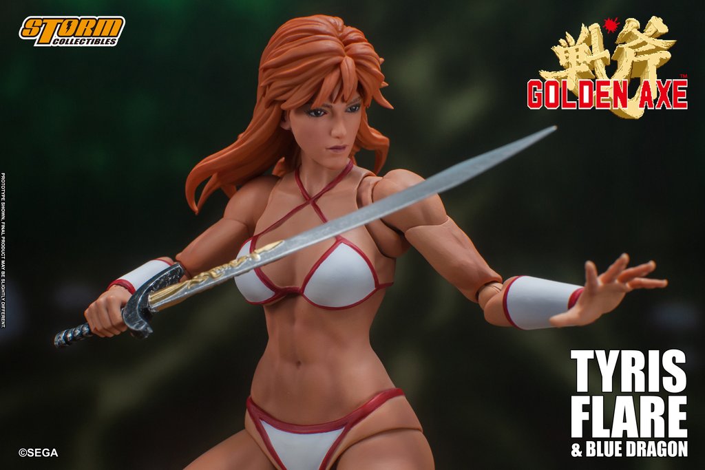 PRE-ORDER Golden Axe - Tyris Flare and Blue Dragon