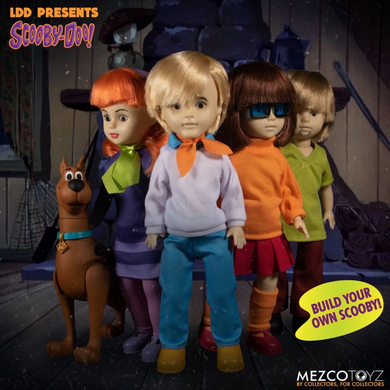 PRE-ORDER Scooby-Doo & Mystery Inc - Build-A-Figure [Set of 4]