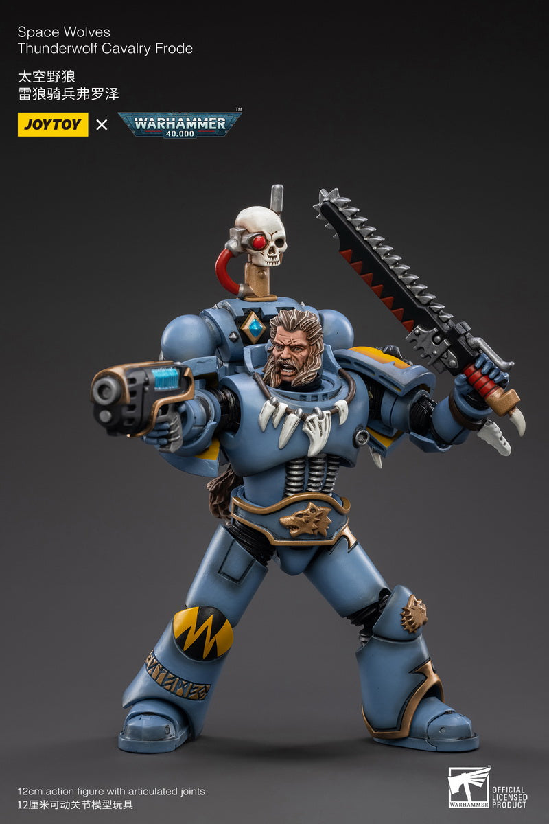 PRE-ORDER Warhammer 40k - Space Wolves - Thunderwolf Cavalry Frode 1/18 [May 2023 Release]