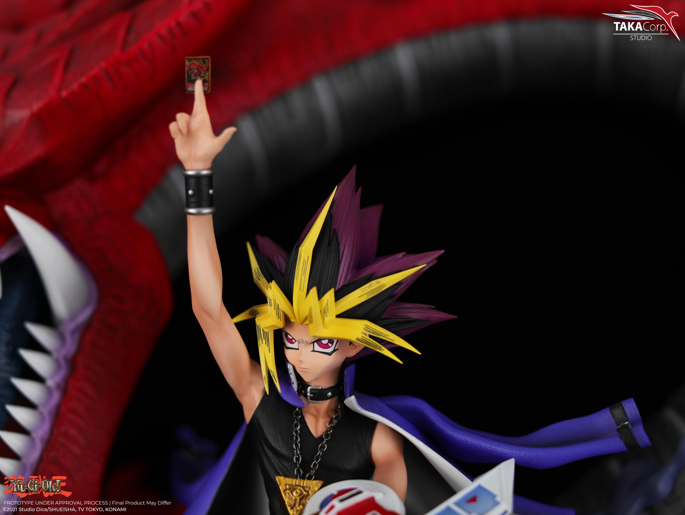 PRE-ORDER Yu-Gi-Oh - Yami Yugi and Slifer the Sky Dragon 1/6