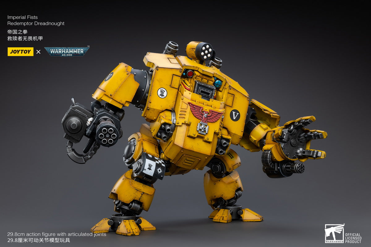 PRE-ORDER Warhammer 40k - Imperial Fists - Redemptor Dreadnought 1/18