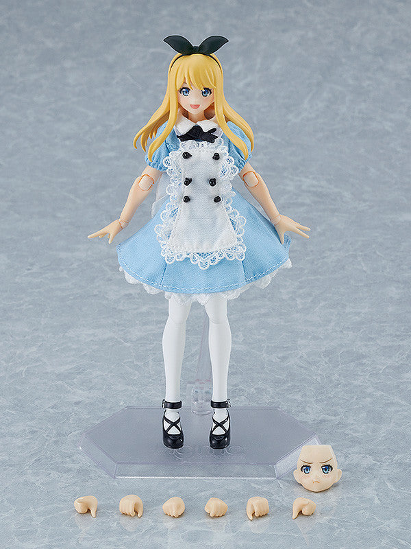 IN-STOCK Max Factory - figma 598 - figma Styles - Female Body (Alice) with Dress + Apron Outfit