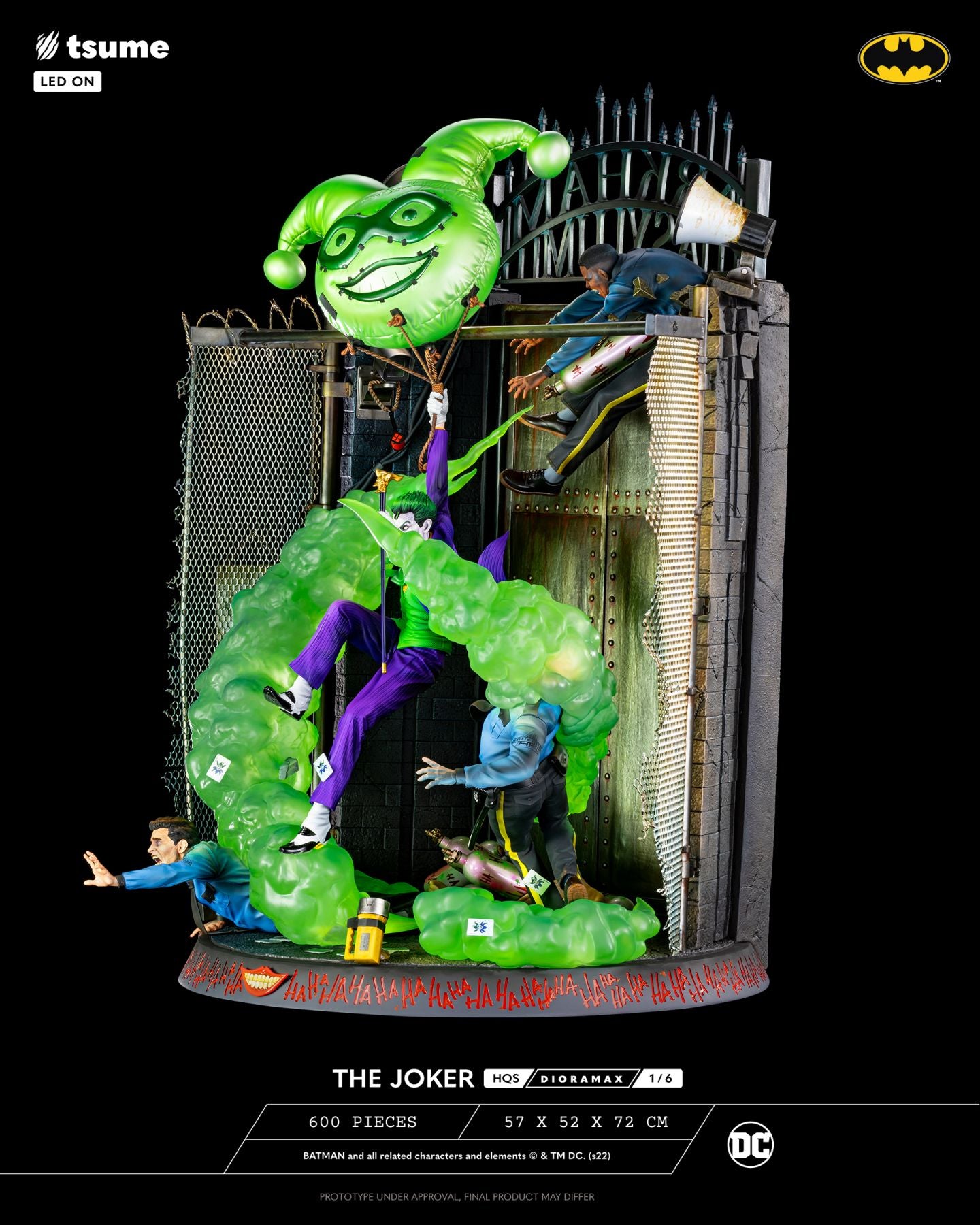 PRE-ORDER HQS Dioramax - The Joker 1/6