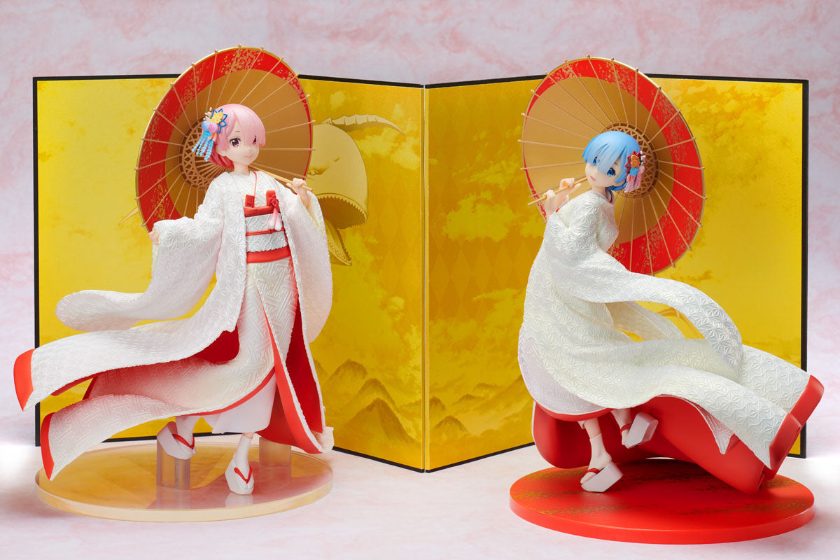 PRE-ORDER F:NEX - Re:ZERO -Starting Life in Another World- - Ram: Shiromuku 1/7 [May 2023 Release]