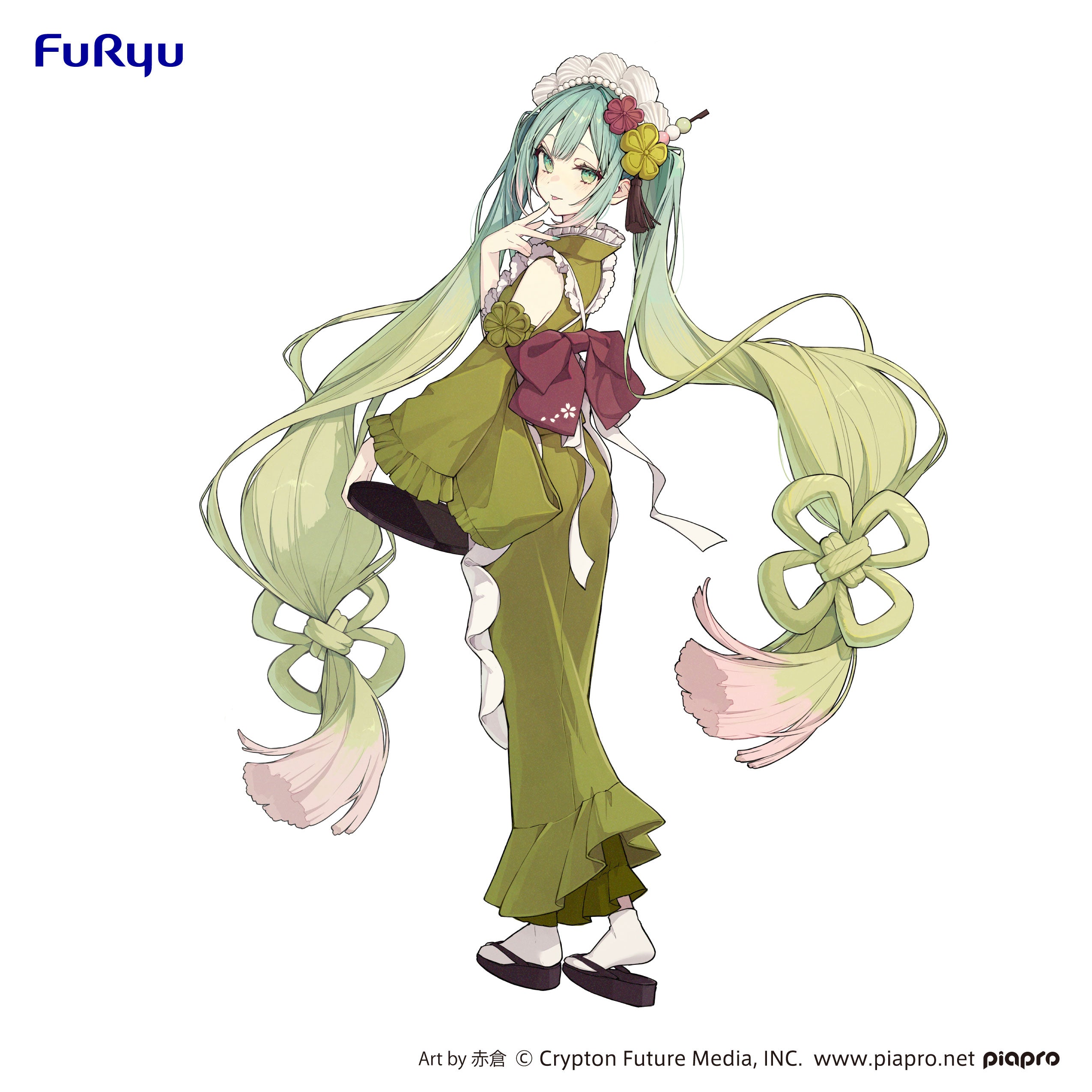 PRE-ORDER Vocaloid Exceed Creative Figure - Hatsune Miku: Matcha Green Tea Parfait Ver.