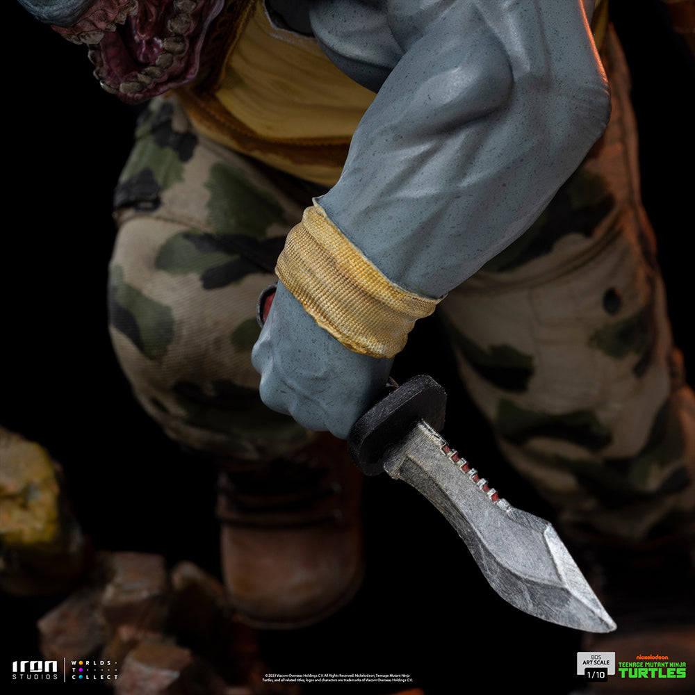 PRE-ORDER TMNT - Rocksteady BDS Art Scale 1/10