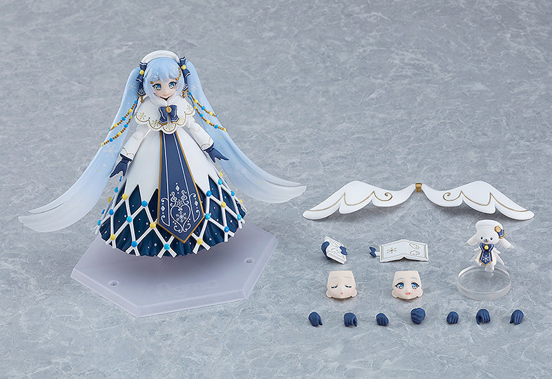 IN-STOCK Max Factory - figma EX-064 - Character Vocal Series 01: Hatsune Miku - Snow Miku: Glowing Snow Ver. [EXCLUSIVE]