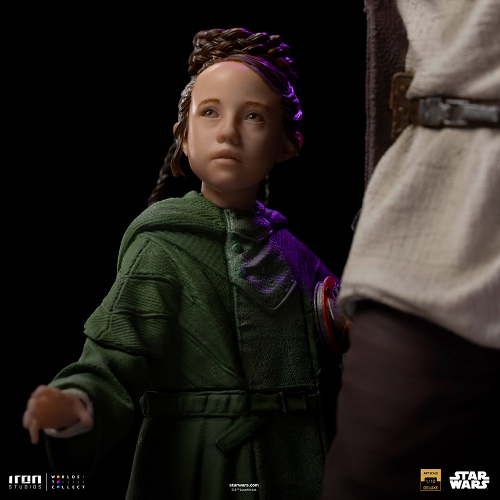 PRE-ORDER Star Wars - Obi-Wan and Young Leia BDS Art Scale 1/10