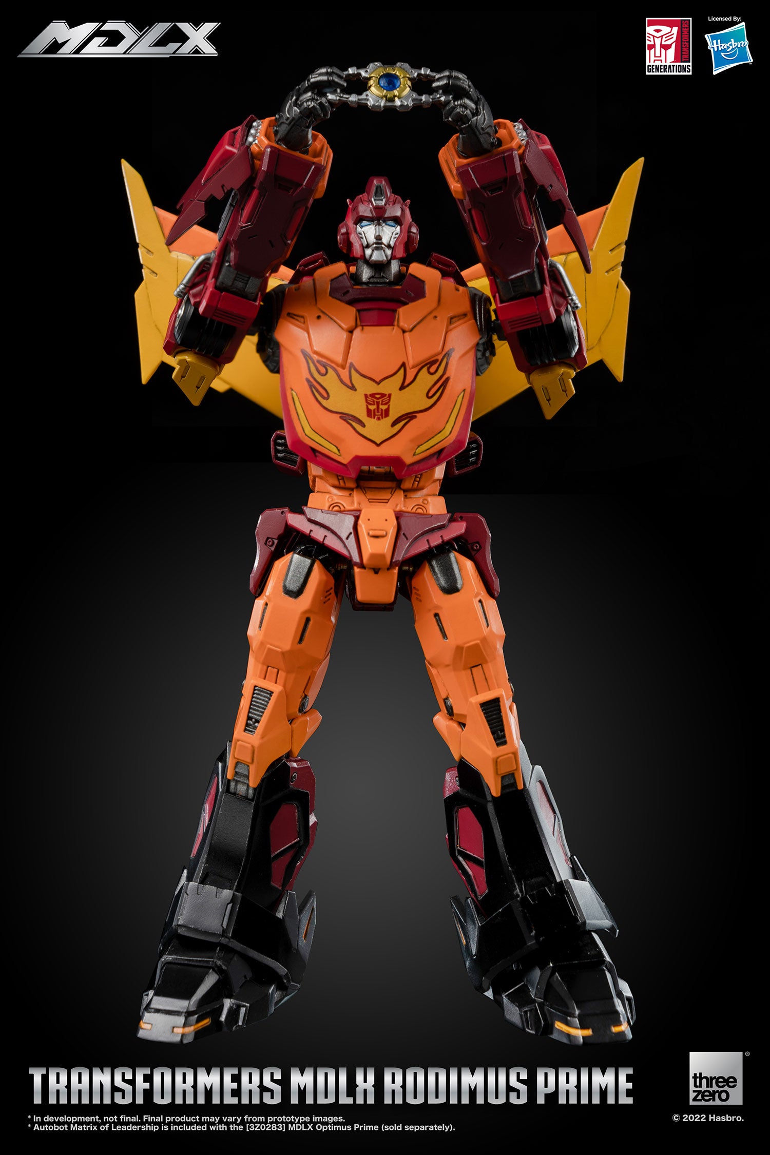 PRE-ORDER Transformers - MDLX Rodimus Prime