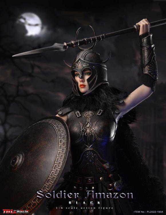 PRE-ORDER Soldier Amazon: Black 1/6