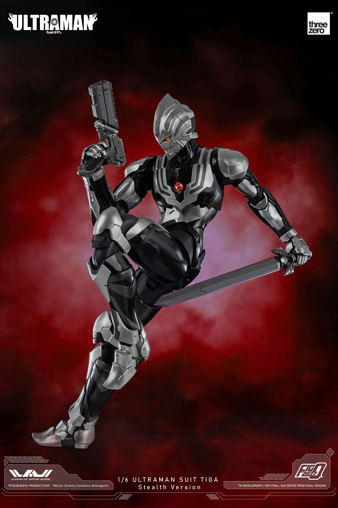 PRE-ORDER FigZero - ULTRAMAN - ULTRAMAN SUIT TIGA: Stealth Version 1/6