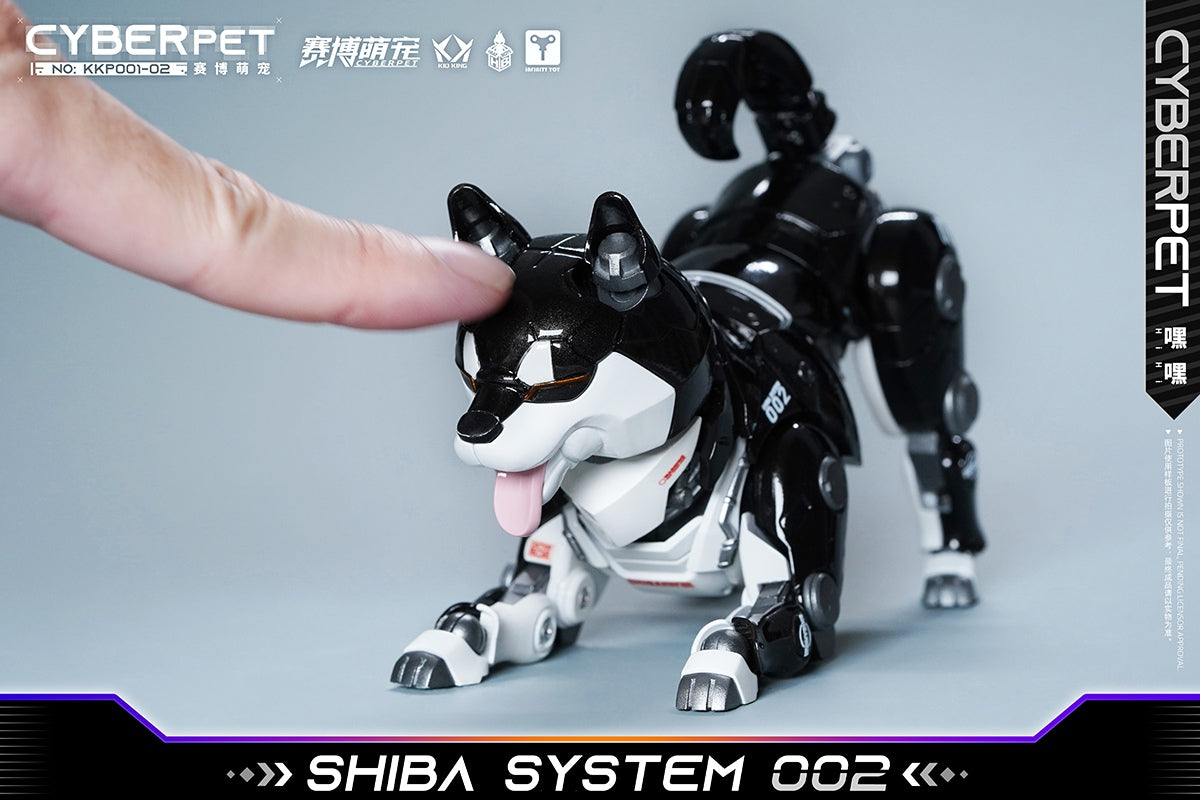 PRE-ORDER Cyber Cute Pet - KKP001-02 Mecha Shiba Inu - Hey Hey: Black