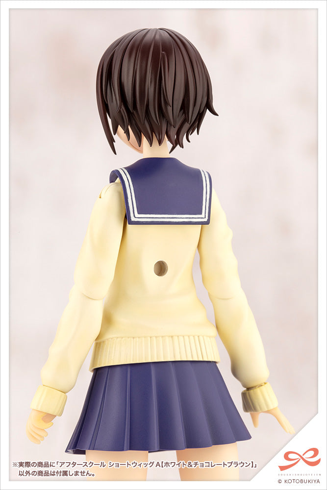 PRE-ORDER Sousai Shoujo Teien - Short Wig Type A: White & Chocolate Brown