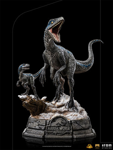 PRE-ORDER Jurassic Park: Dominion - Blue and Beta Deluxe Art Scale 1/10