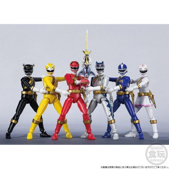 PRE-ORDER Shodo SUPER - Hyakuju Sentai Gaoranger [Set of 6] [EXCLUSIVE]