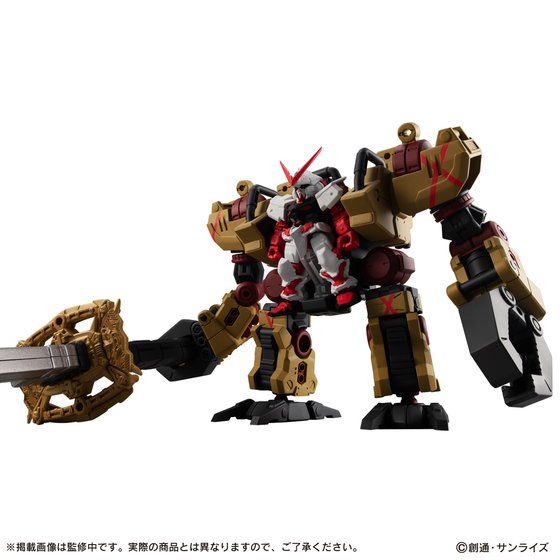 PRE-ORDER Mobile Suit Ensemble EX 32 - Mobile Suit Gundam Seed Astray - Gundam Astray Red Frame with Power Loader [EXCLUSIVE]