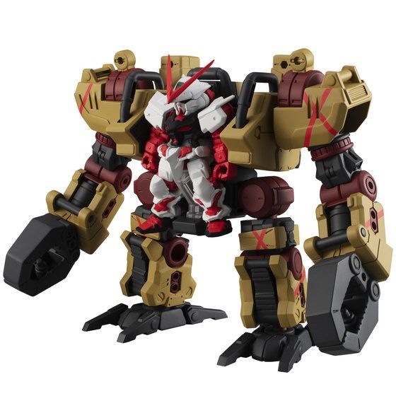 PRE-ORDER Mobile Suit Ensemble EX 32 - Mobile Suit Gundam Seed Astray - Gundam Astray Red Frame with Power Loader [EXCLUSIVE]