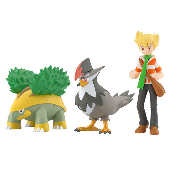 PRE-ORDER Pokemon Scale World: Sinnoh Region - Barry, Grotle & Staraptor [EXCLUSIVE]