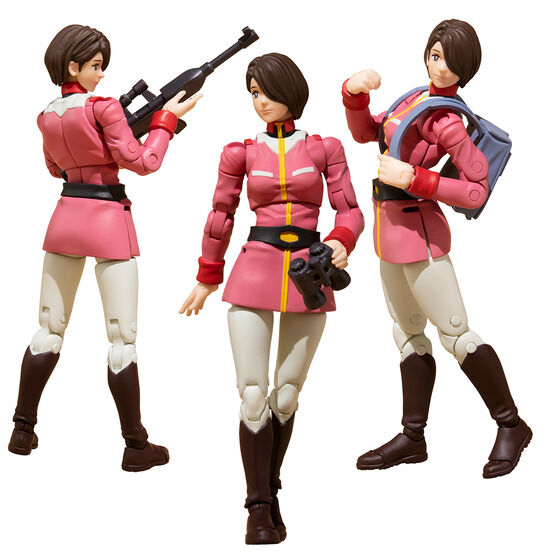 PRE-ORDER G.M.G. - Mobile Suit Gundam - E.F.G.F. 07 Amuro Ray & Fraw Bow & E.F.G.F. 08V-SP Standard Soldier & E.F.G.F.'s Custom Buggy Set [EXCLUSIVE]