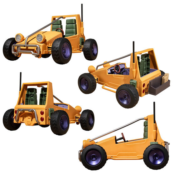 PRE-ORDER G.M.G. - Mobile Suit Gundam - E.F.G.F. 07 Amuro Ray & Fraw Bow & E.F.G.F. 08V-SP Standard Soldier & E.F.G.F.'s Custom Buggy Set [EXCLUSIVE]