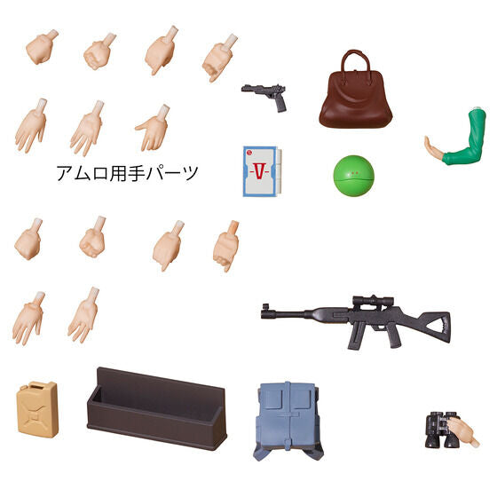 PRE-ORDER G.M.G. - Mobile Suit Gundam - E.F.G.F. 07 Amuro Ray & Fraw Bow & E.F.G.F. 08V-SP Standard Soldier & E.F.G.F.'s Custom Buggy Set [EXCLUSIVE]