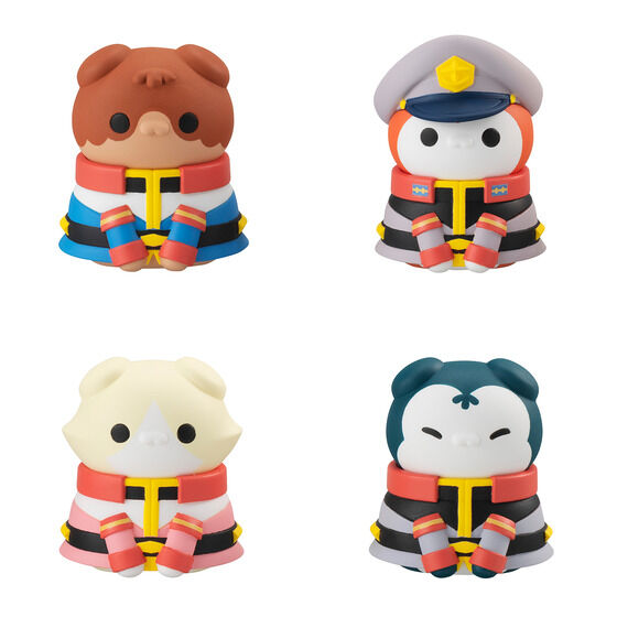 PRE-ORDER MEGA CAT PROJECT - Mobile Suit Gundam - Mobile Suit Nyandam Earth Federation Force da Nya-! [Box of 8] [EXCLUSIVE]