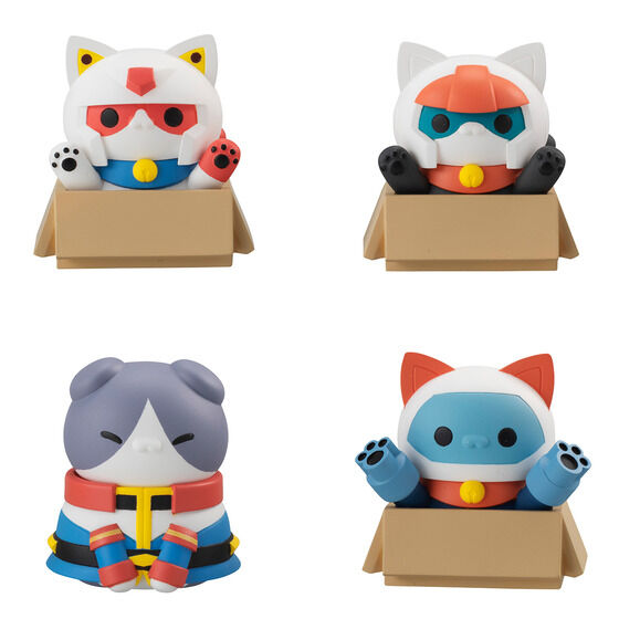 PRE-ORDER MEGA CAT PROJECT - Mobile Suit Gundam - Mobile Suit Nyandam Earth Federation Force da Nya-! [Box of 8] [EXCLUSIVE]