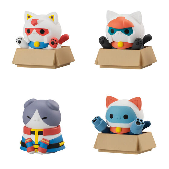 PRE-ORDER MEGA CAT PROJECT - Mobile Suit Gundam - Mobile Suit Nyandam Earth Federation Force da Nya-! [Box of 8] [EXCLUSIVE]