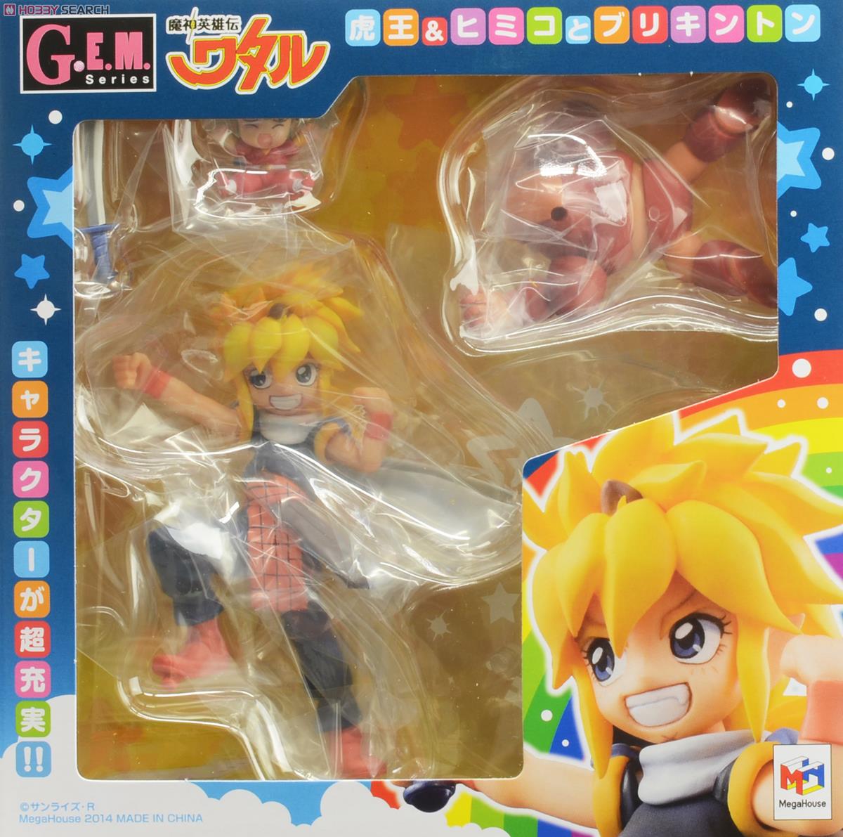 IN-STOCK MegaHouse - G.E.M. Series - Mashin Hero Wataru - Tora-Oh, Himiko & Burikinton