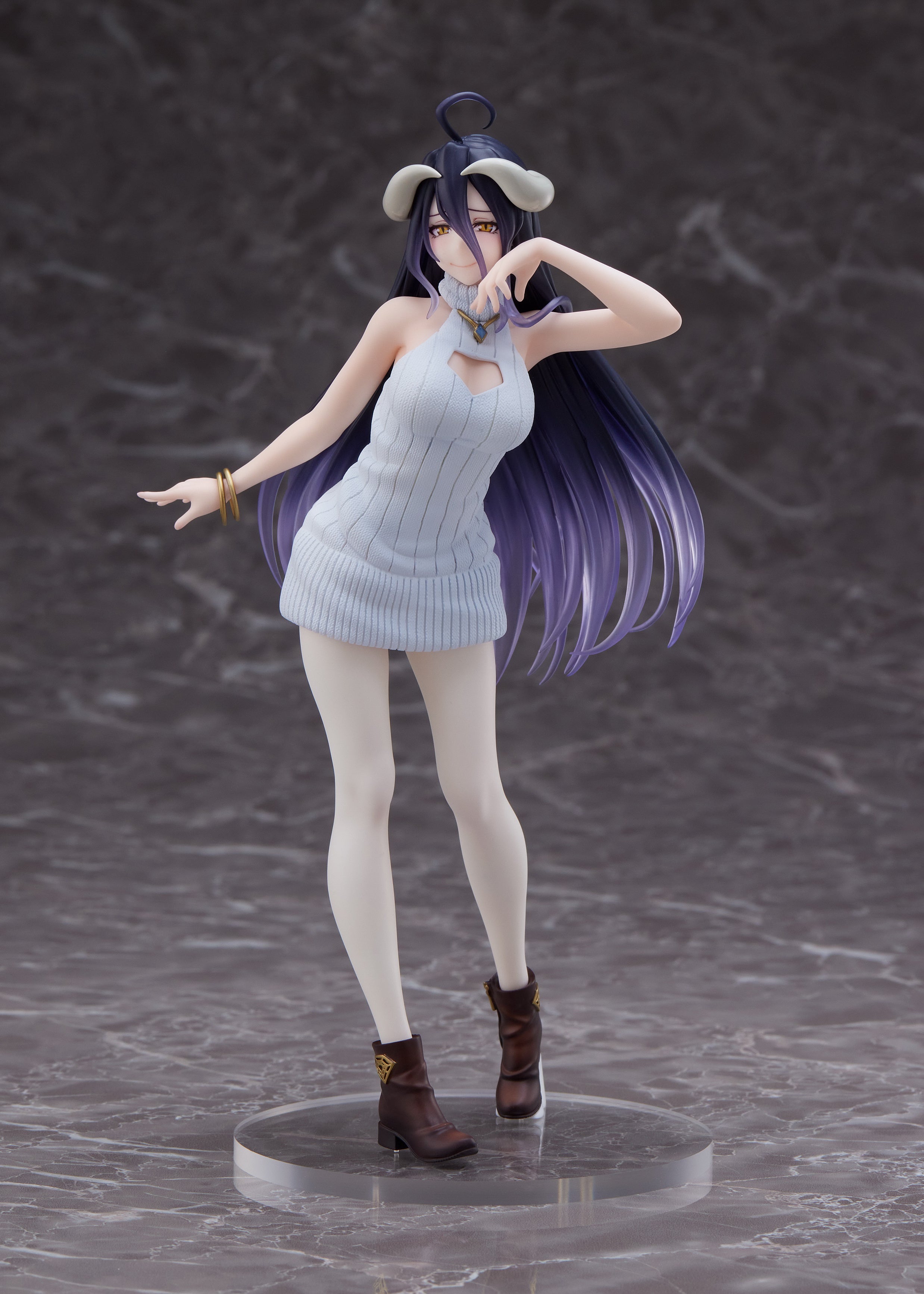 PRE-ORDER Overlord Coreful Figure - Albedo: Knit Dress Ver.