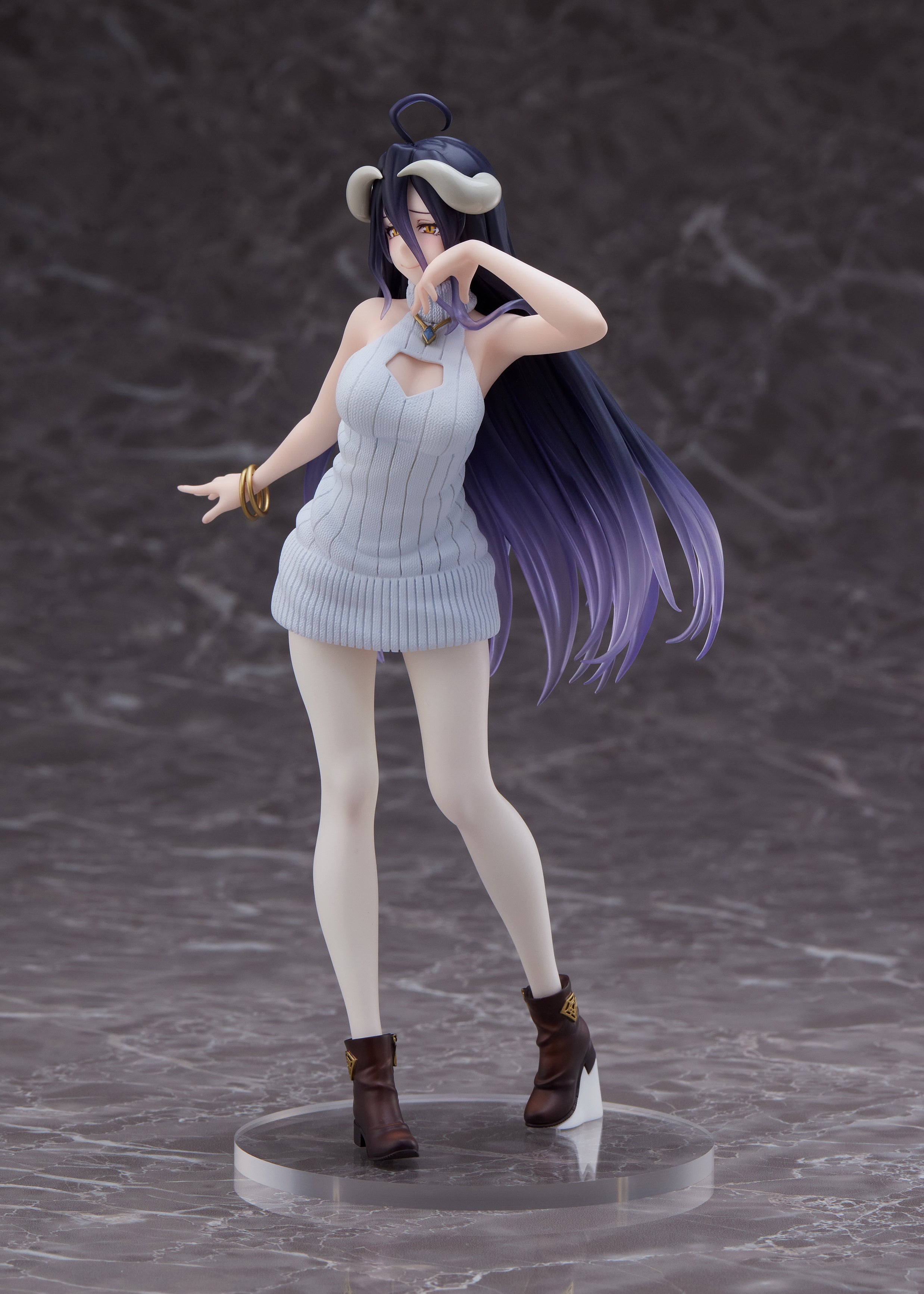 PRE-ORDER Overlord Coreful Figure - Albedo: Knit Dress Ver.