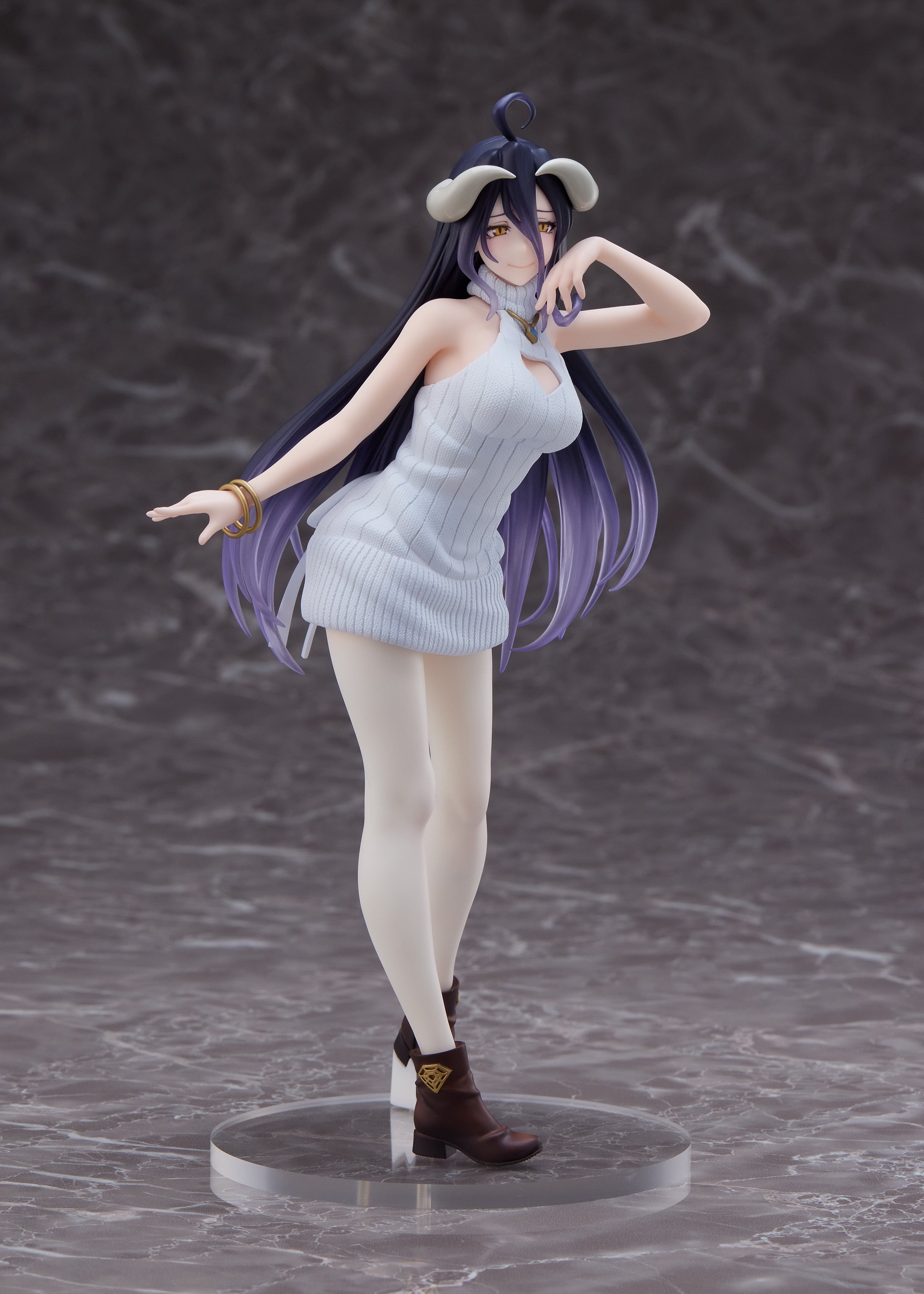 PRE-ORDER Overlord Coreful Figure - Albedo: Knit Dress Ver.