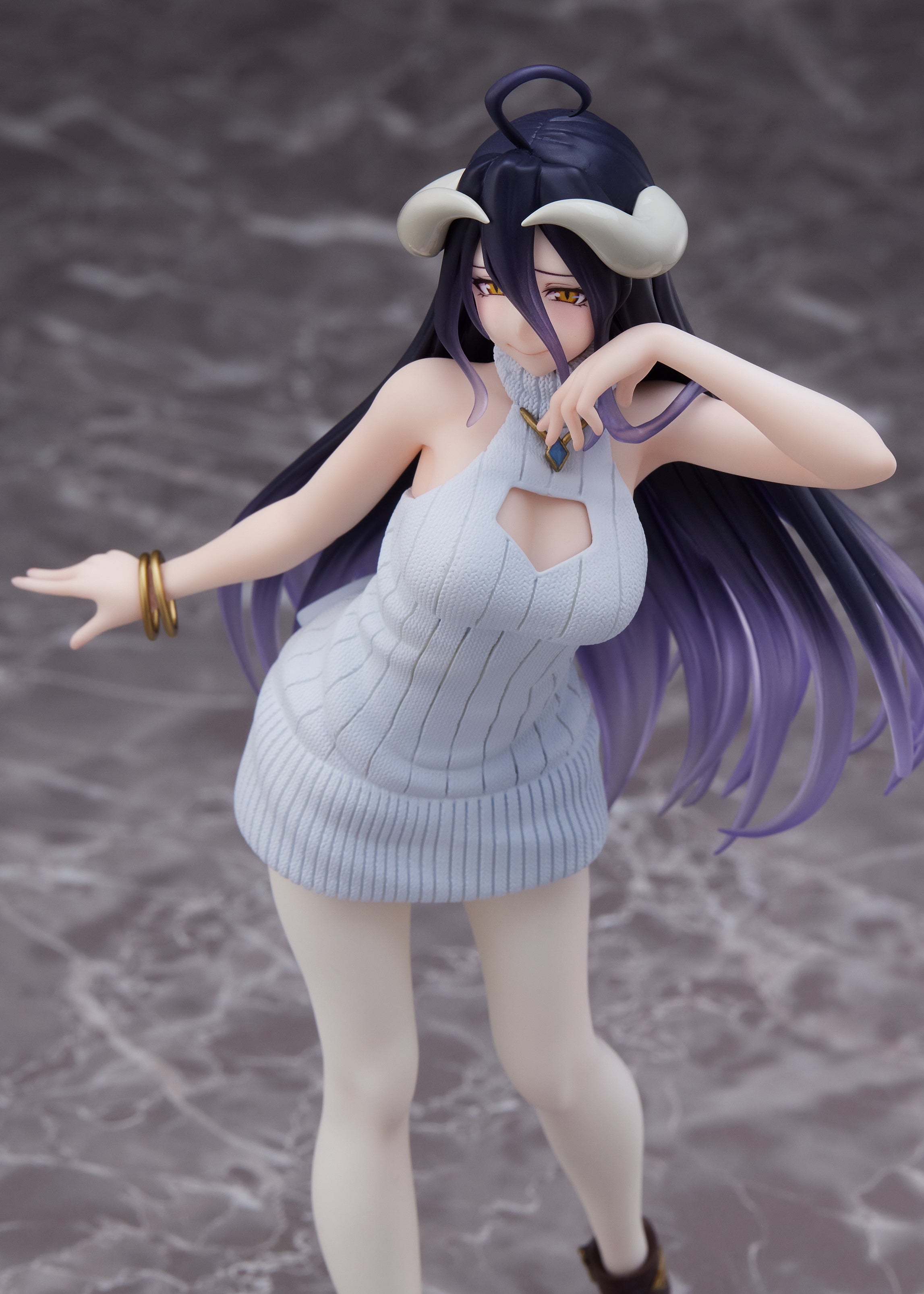 PRE-ORDER Overlord Coreful Figure - Albedo: Knit Dress Ver.