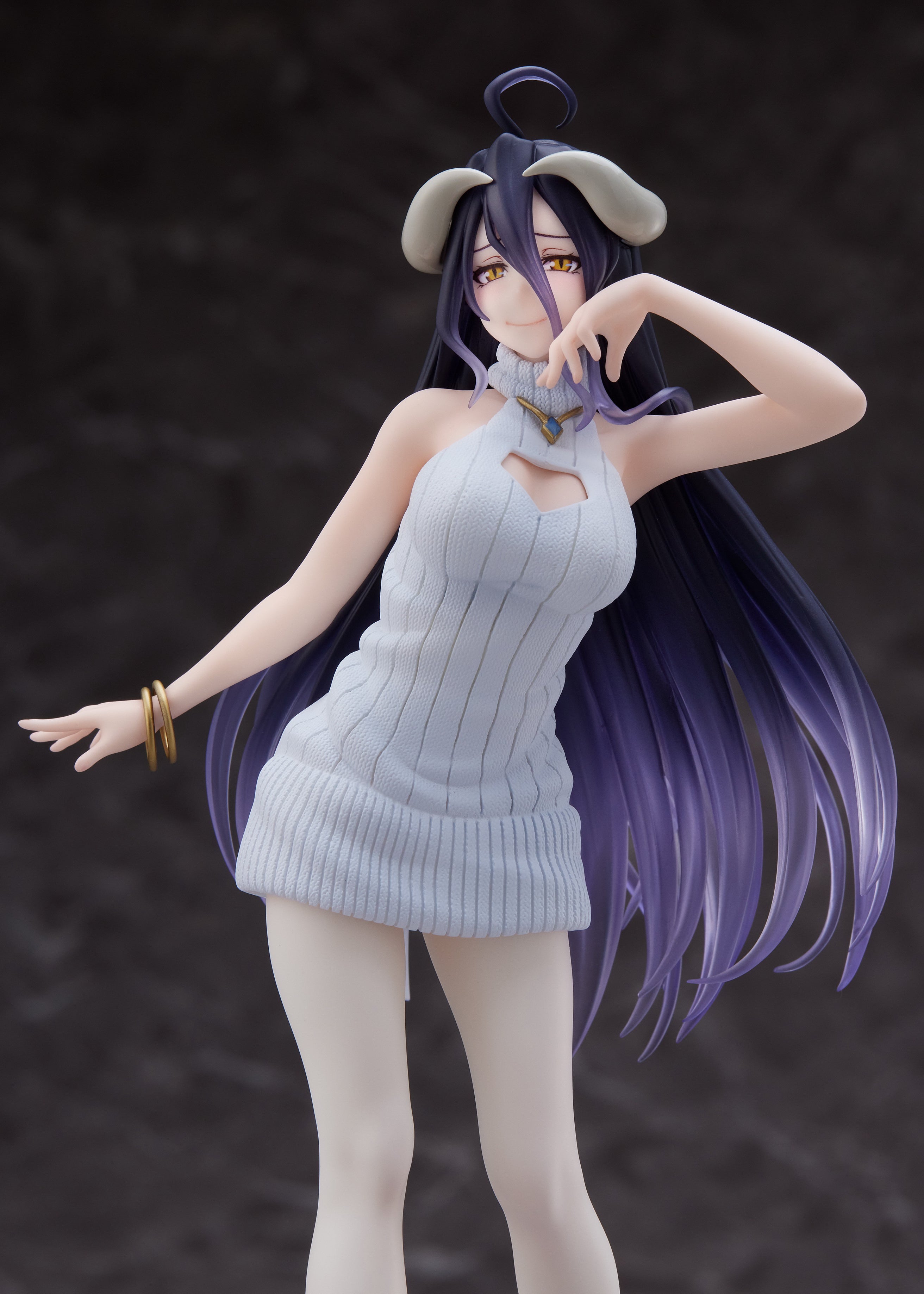 PRE-ORDER Overlord Coreful Figure - Albedo: Knit Dress Ver.