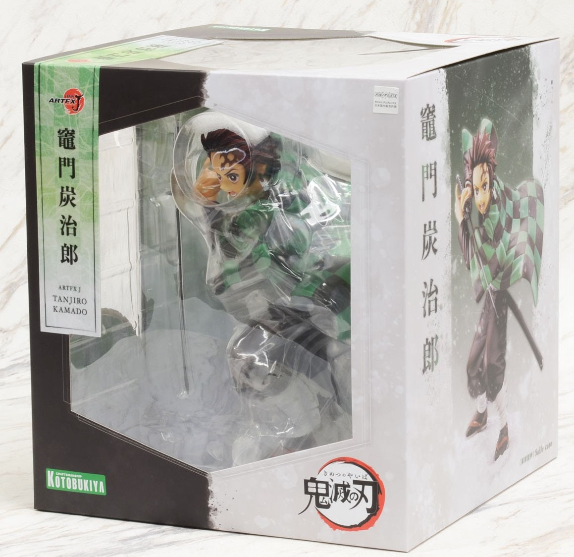 IN-STOCK Kotobukiya - ARTFX J - Demon Slayer: Kimetsu no Yaiba - Tanjiro Kamado 1/8 [EXCLUSIVE]