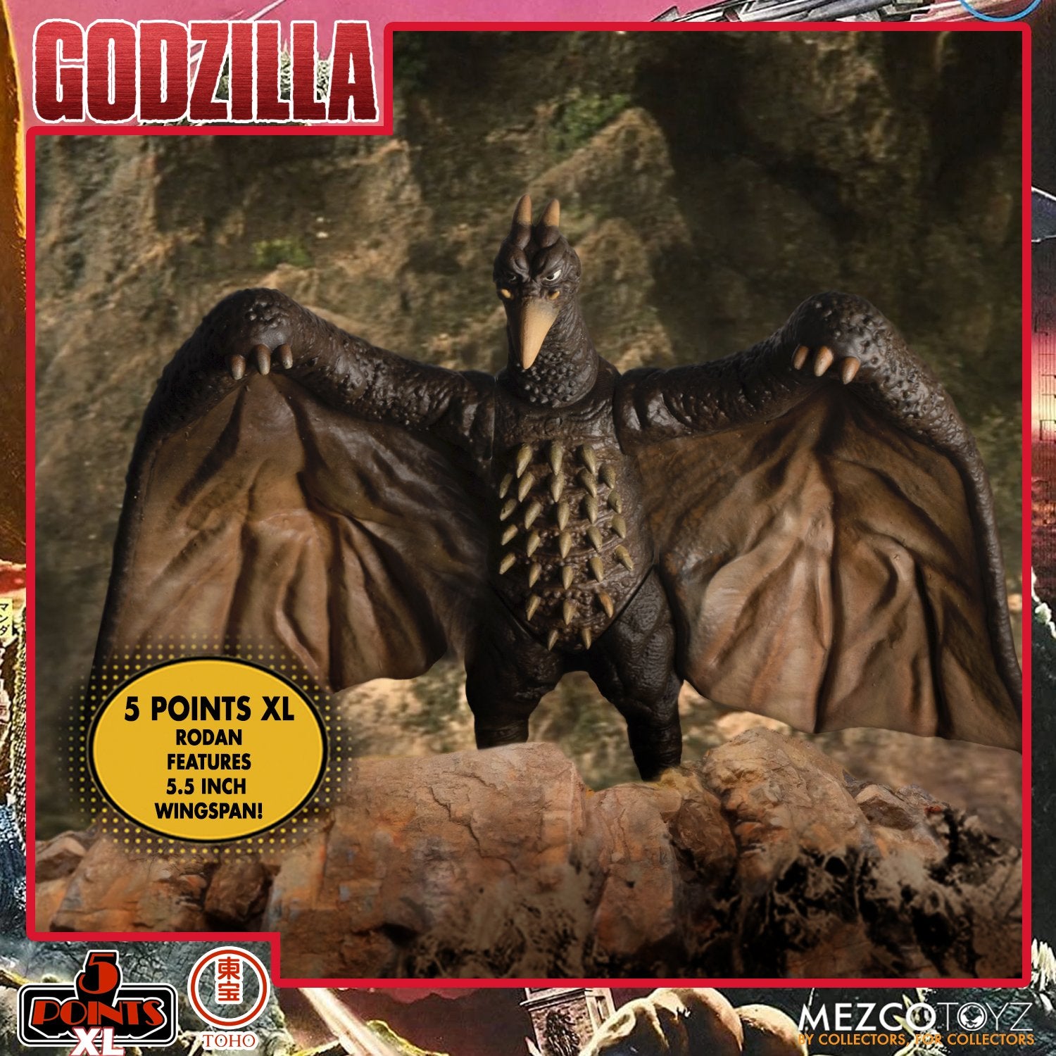 PRE-ORDER 5 Points XL - Godzilla: Destroy All Monsters (1968) - Round 1