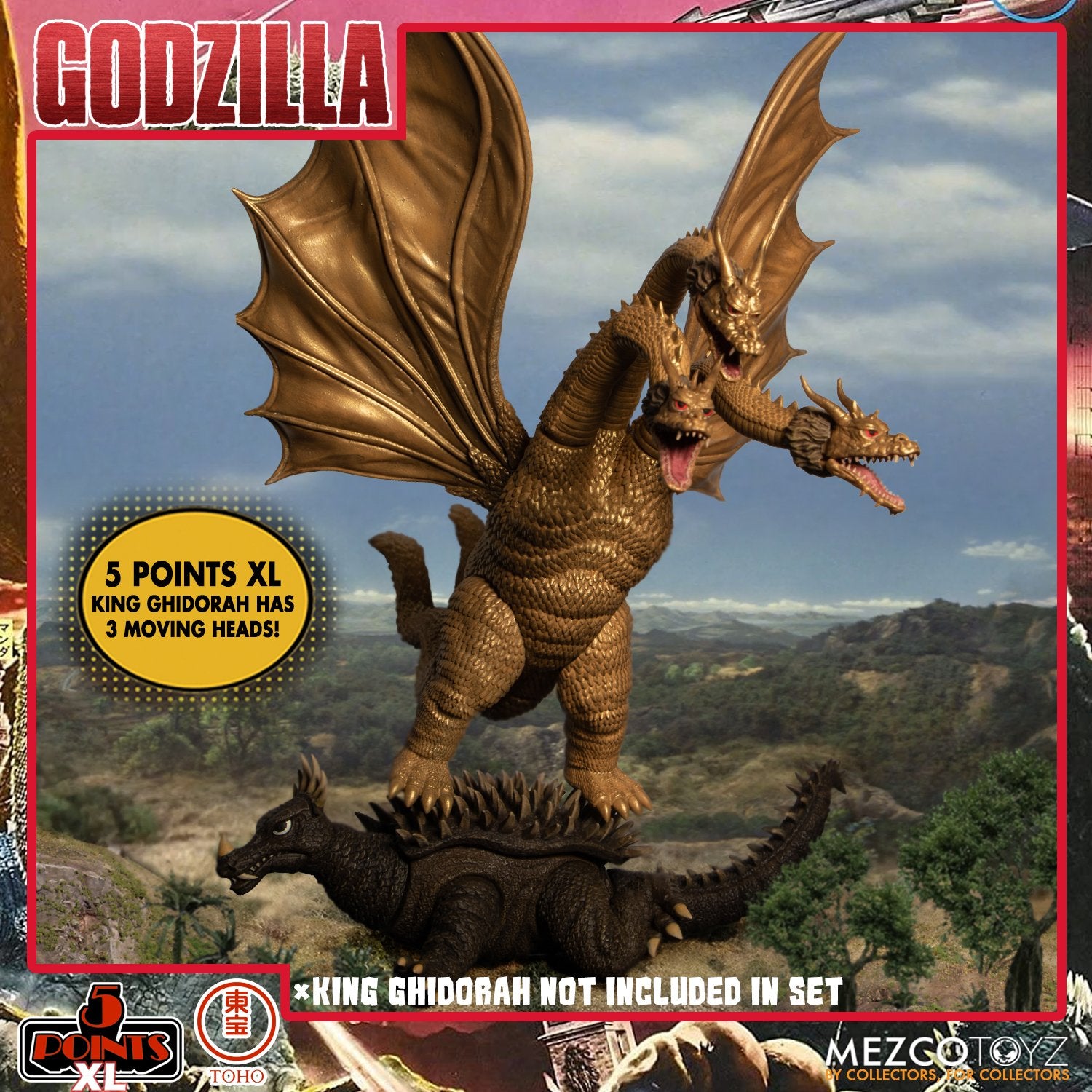 PRE-ORDER 5 Points XL - Godzilla: Destroy All Monsters (1968) - Round 1